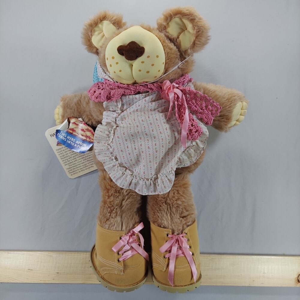 Furskins Teddy Bears Collectibles Hattie Plush Xavier Roberts 22" Coleco 1986